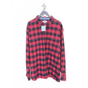 NEW OLD RANCH men's zion long sleeve shirt in red